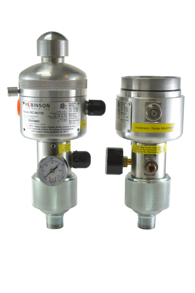 RC-M0750, 10-100 PSI Hazardous Location Pressure Switch